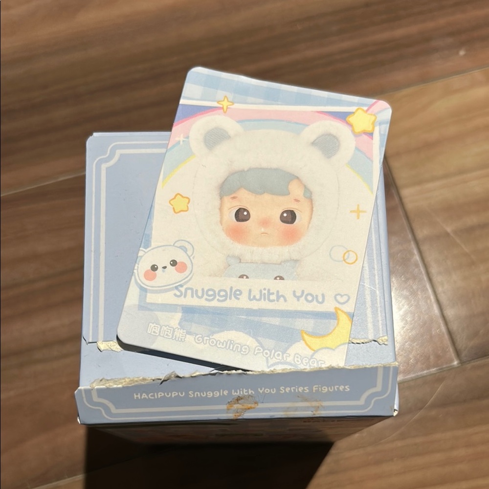 Hacipupu Snuggle With You Series Figure - Polar Bear